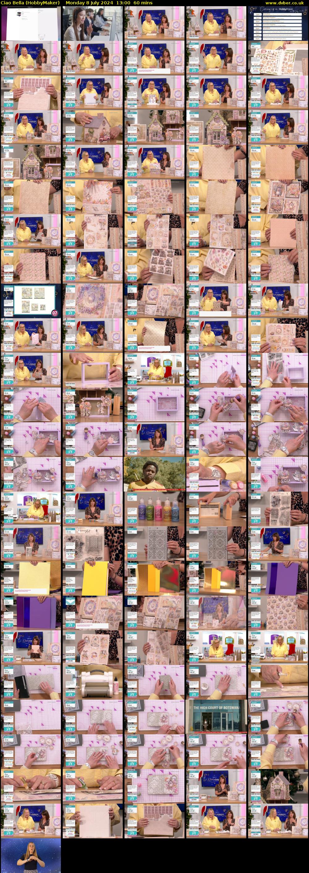 Ciao Bella (HobbyMaker) Monday 8 July 2024 13:00 - 14:00
