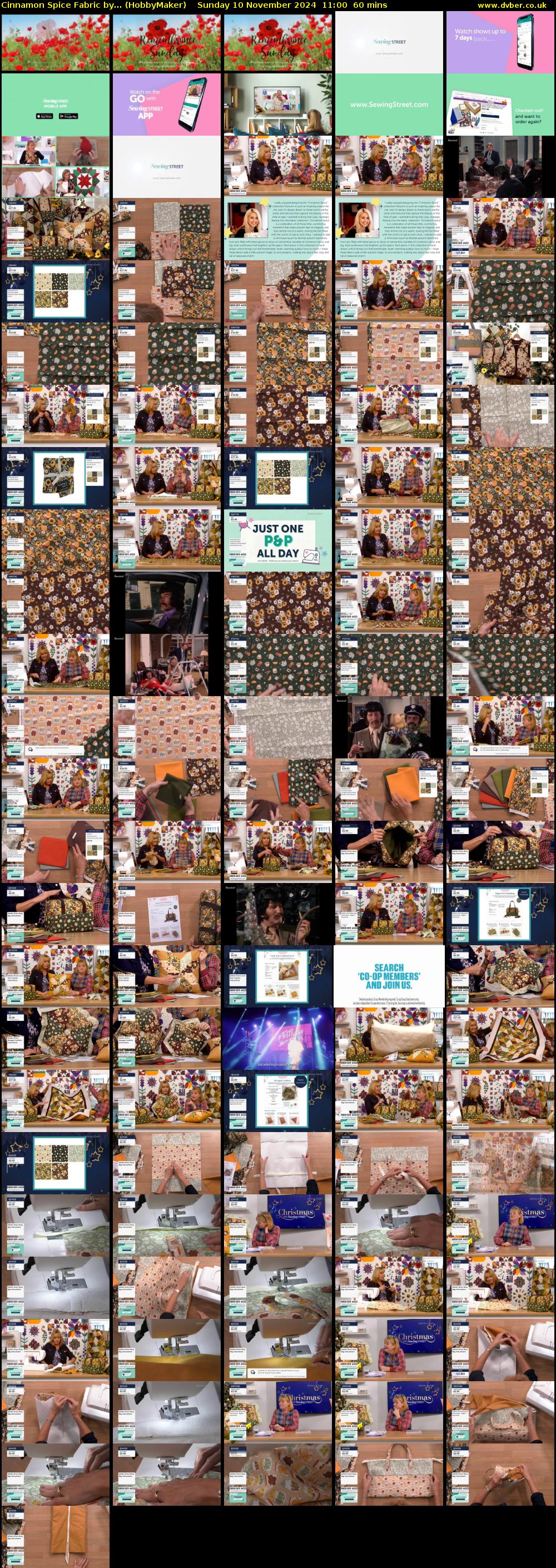 Cinnamon Spice Fabric by... (HobbyMaker) Sunday 10 November 2024 11:00 - 12:00
