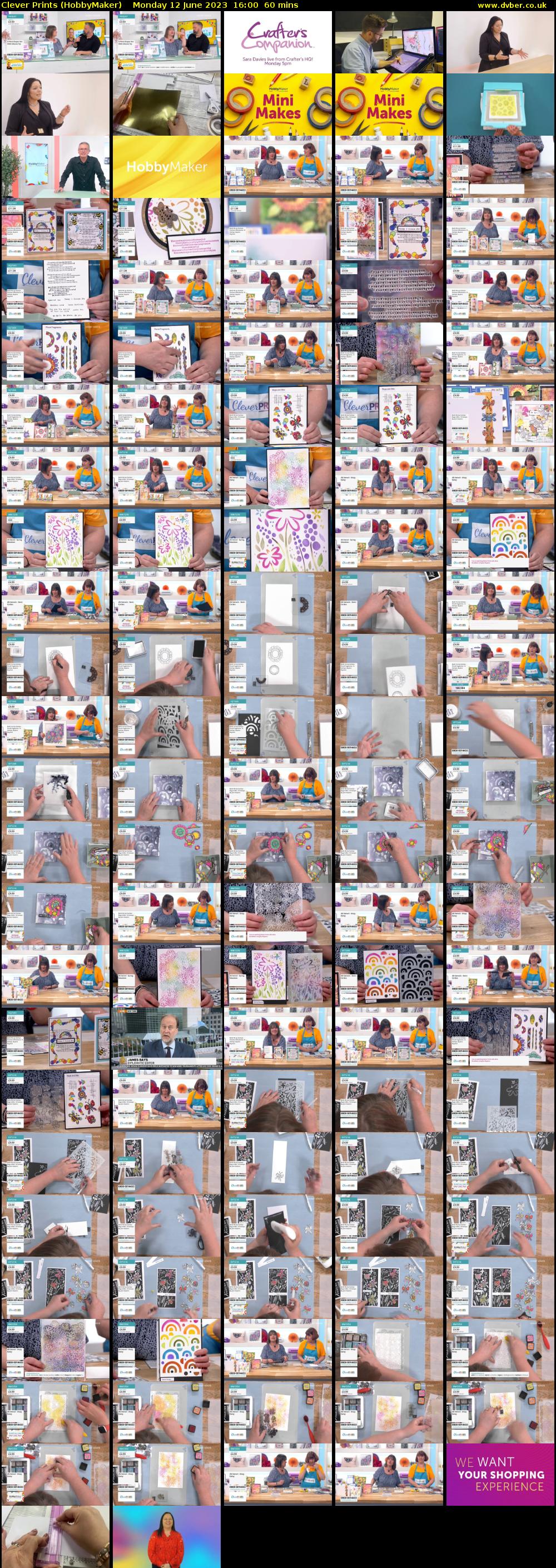 Clever Prints (HobbyMaker) Monday 12 June 2023 16:00 - 17:00