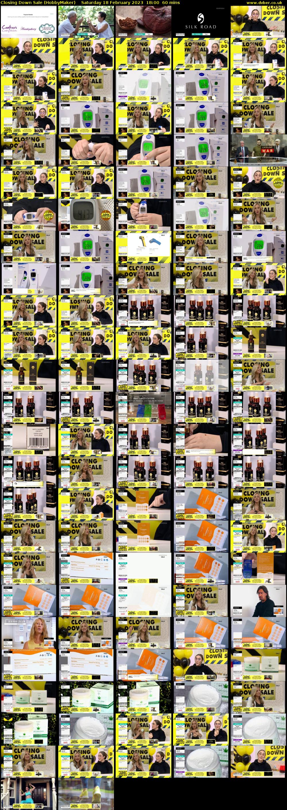 Closing Down Sale (HobbyMaker) Saturday 18 February 2023 18:00 - 19:00