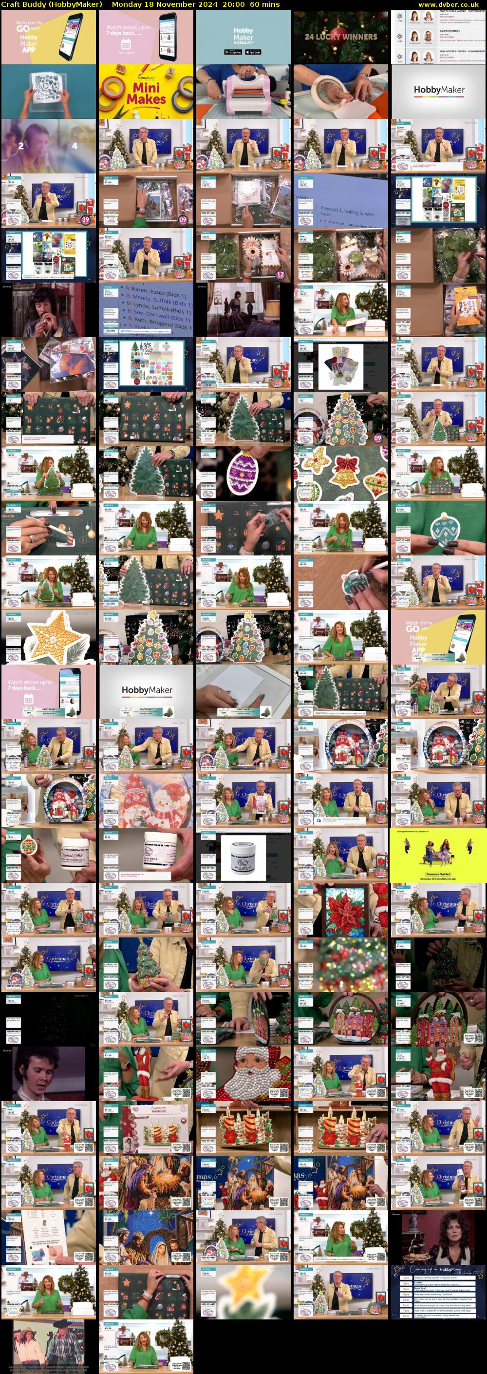 Craft Buddy (HobbyMaker) Monday 18 November 2024 20:00 - 21:00
