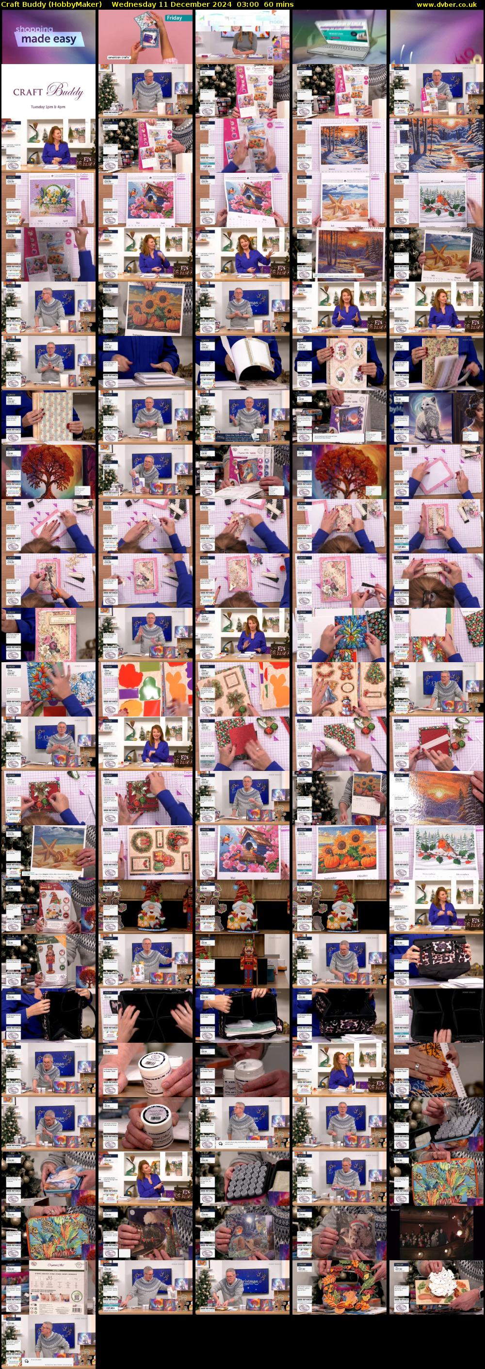 Craft Buddy (HobbyMaker) Wednesday 11 December 2024 03:00 - 04:00
