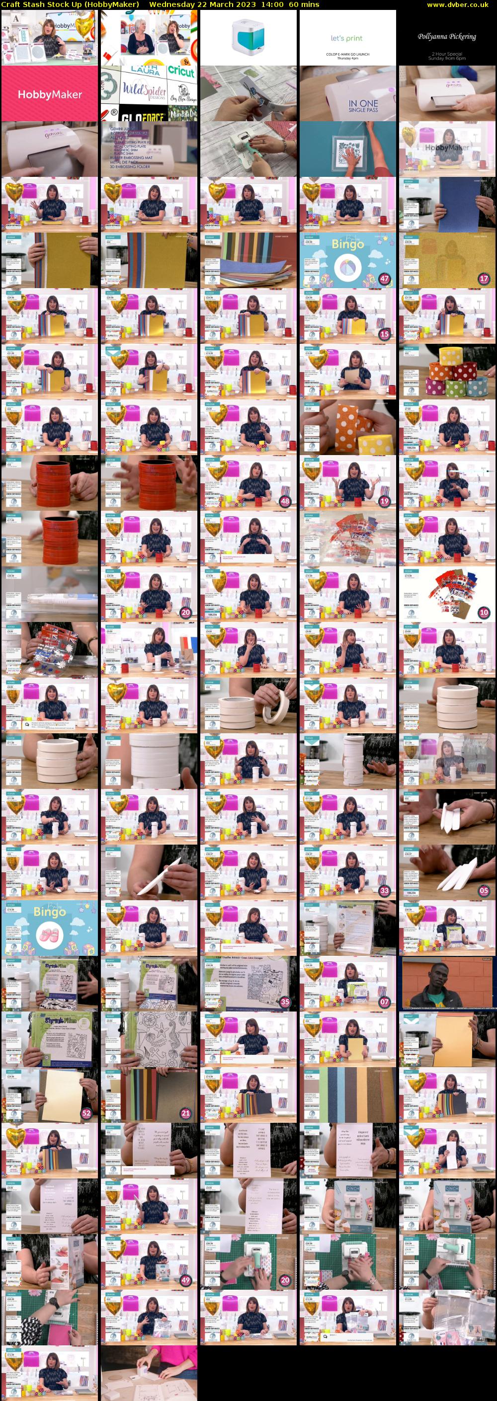Craft Stash Stock Up (HobbyMaker) Wednesday 22 March 2023 14:00 - 15:00