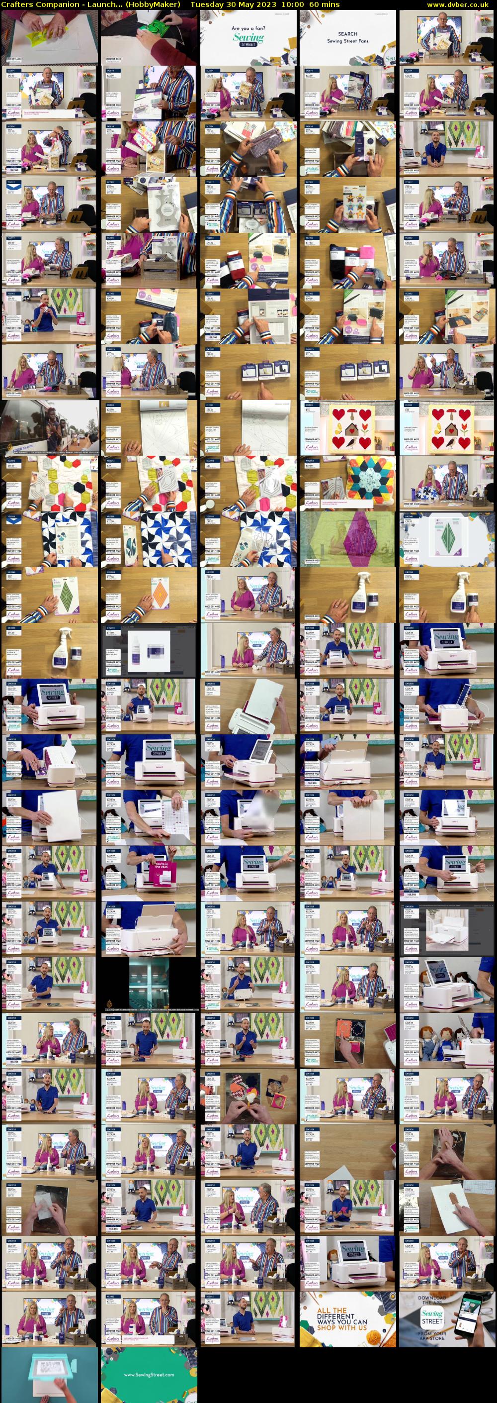 Crafters Companion - Launch... (HobbyMaker) Tuesday 30 May 2023 10:00 - 11:00