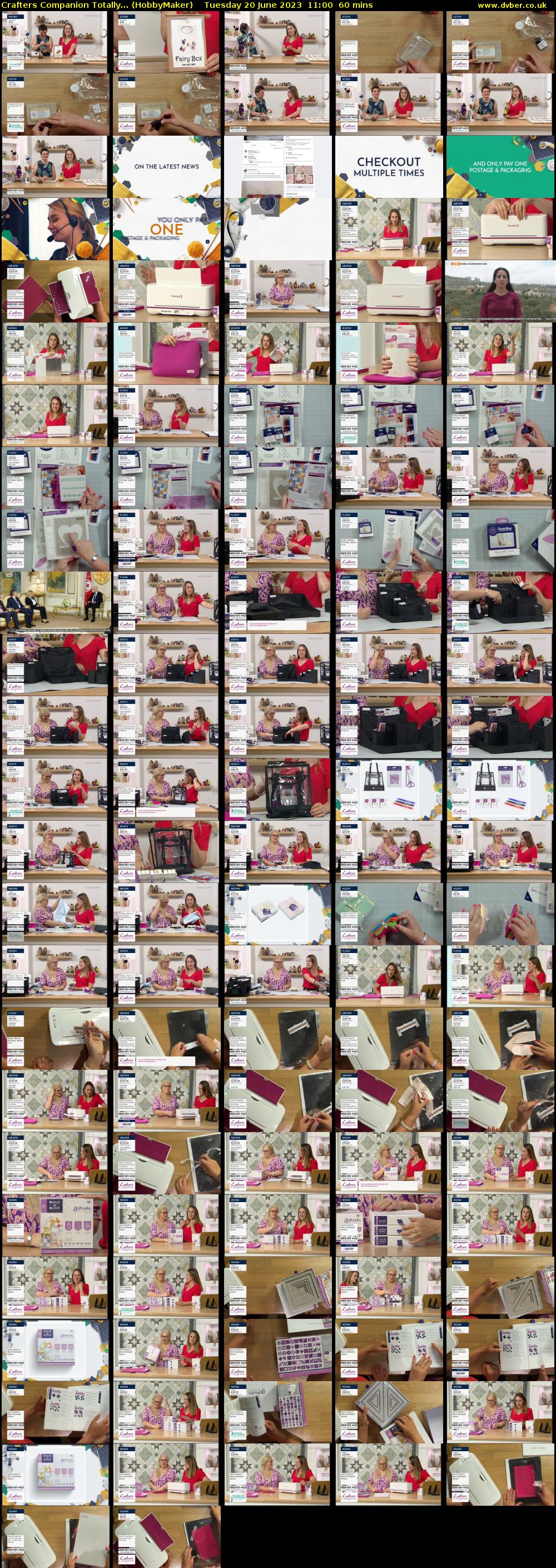 Crafters Companion Totally... (HobbyMaker) Tuesday 20 June 2023 11:00 - 12:00
