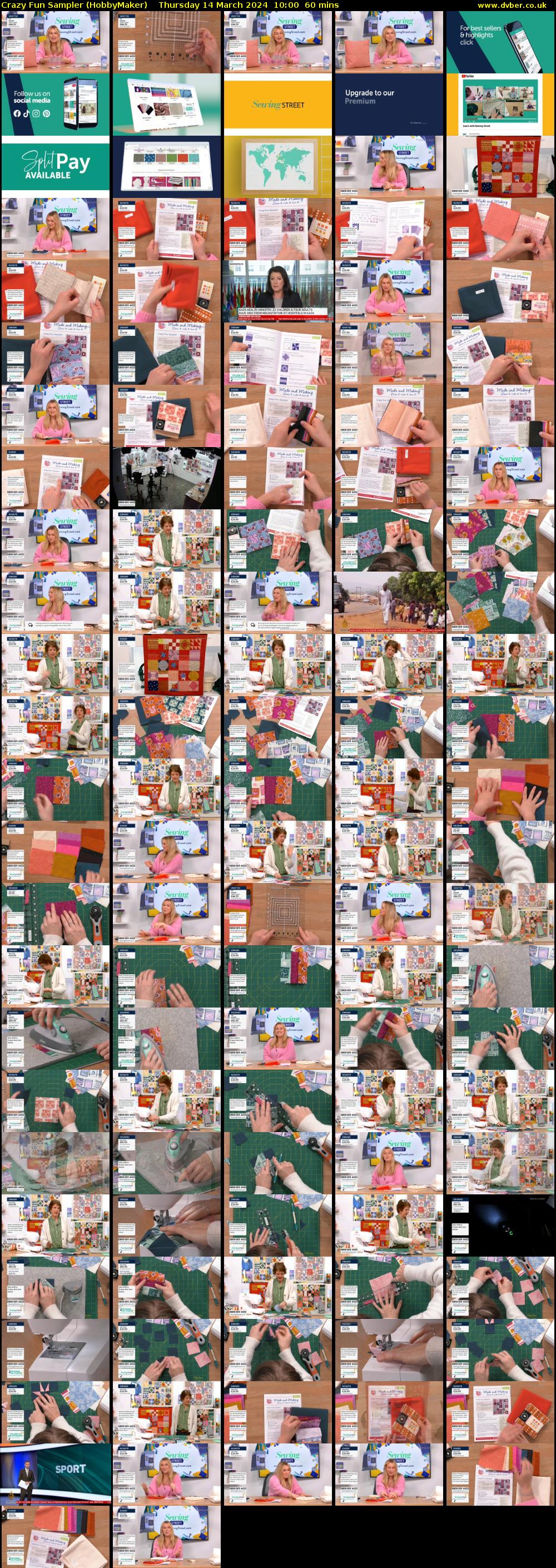 Crazy Fun Sampler (HobbyMaker) Thursday 14 March 2024 10:00 - 11:00