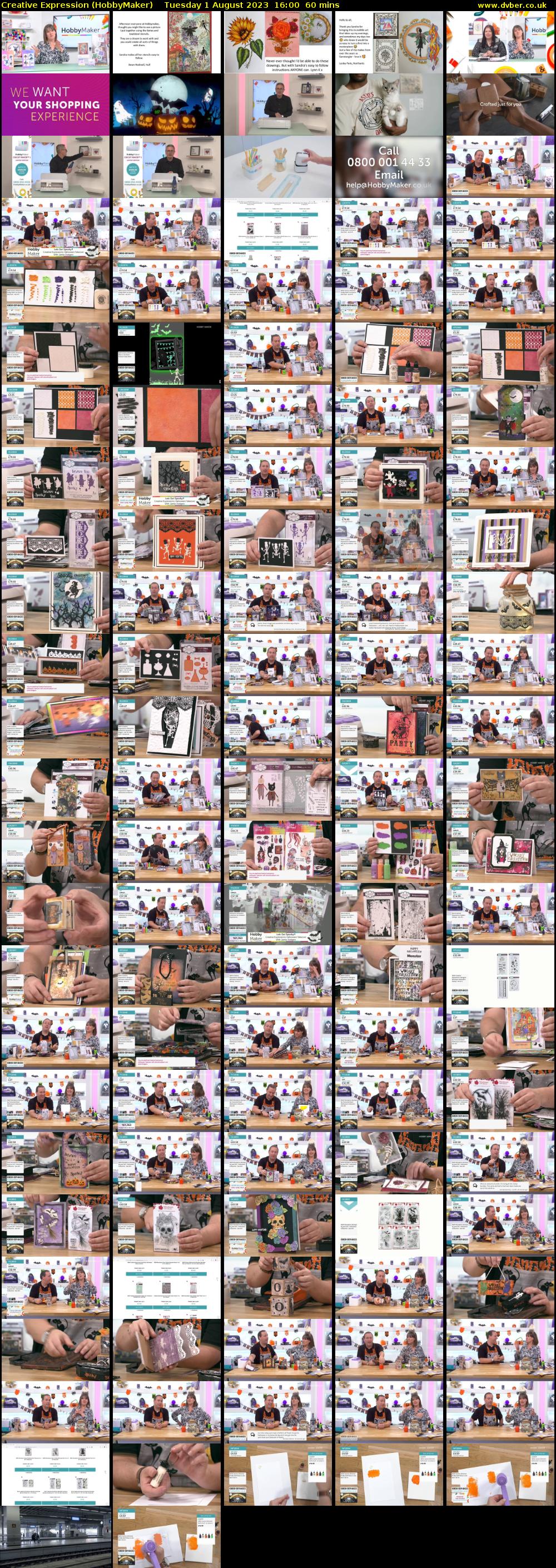 Creative Expression (HobbyMaker) Tuesday 1 August 2023 16:00 - 17:00
