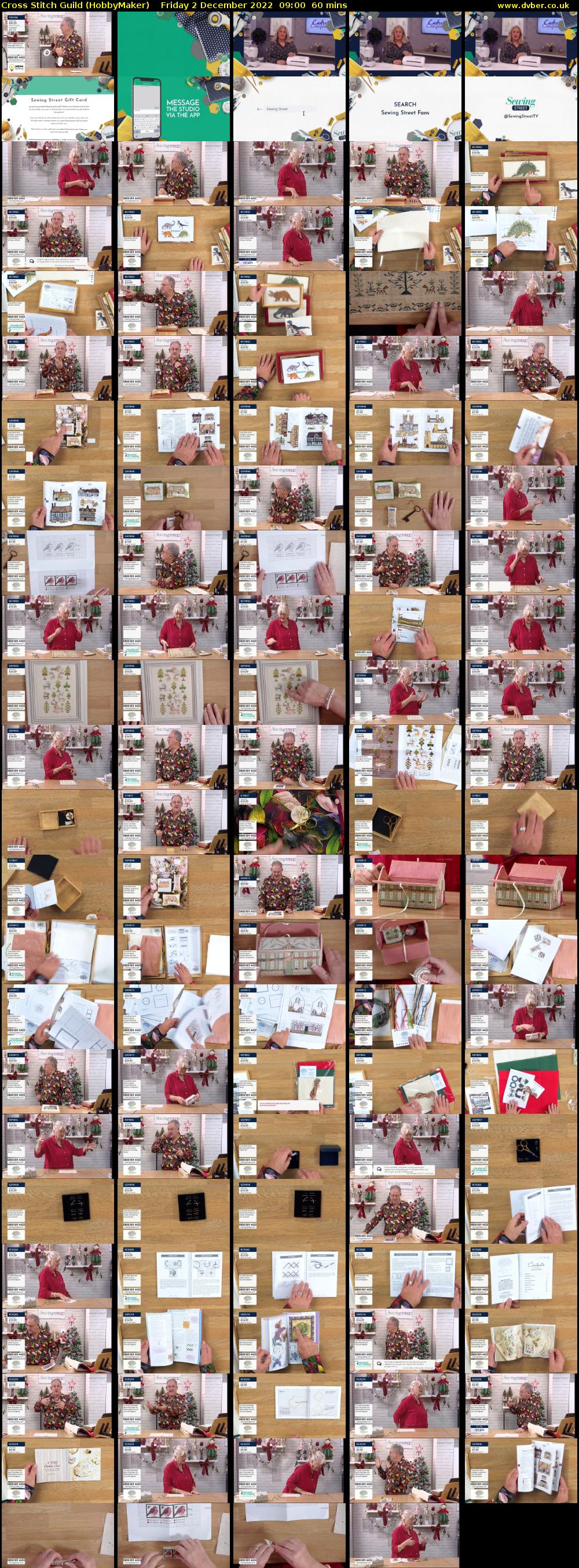 Cross Stitch Guild (HobbyMaker) Friday 2 December 2022 09:00 - 10:00