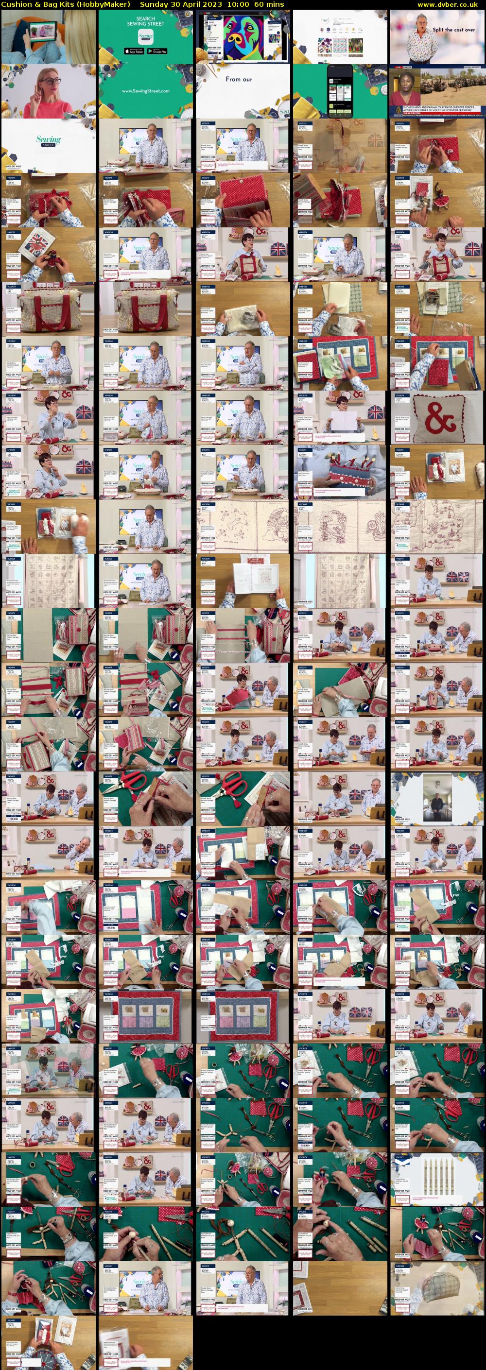 Cushion & Bag Kits (HobbyMaker) Sunday 30 April 2023 10:00 - 11:00
