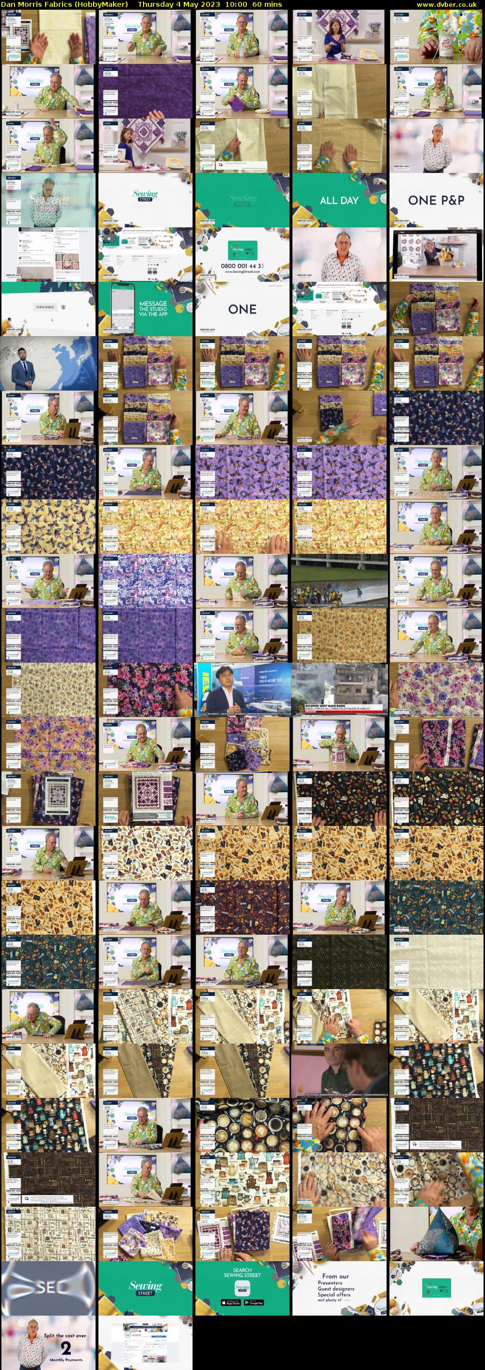 Dan Morris Fabrics (HobbyMaker) Thursday 4 May 2023 10:00 - 11:00
