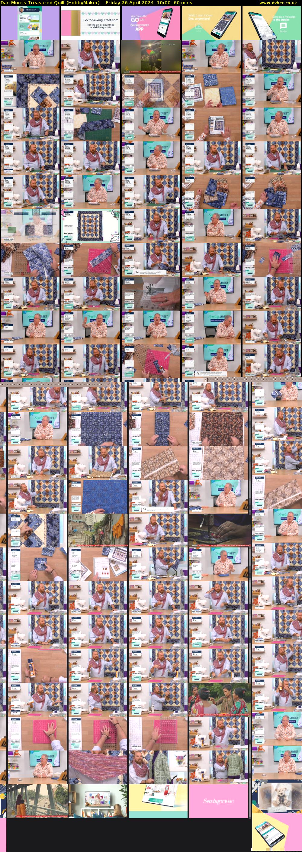 Dan Morris Treasured Quilt (HobbyMaker) Friday 26 April 2024 10:00 - 11:00