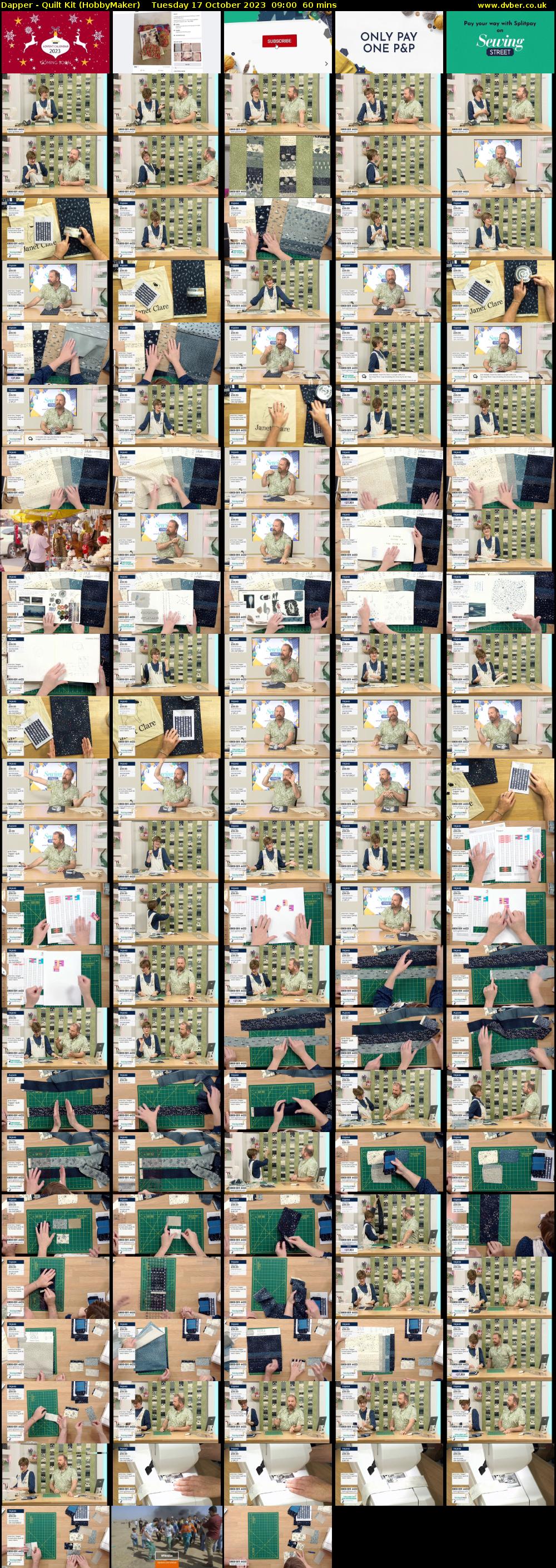 Dapper - Quilt Kit (HobbyMaker) Tuesday 17 October 2023 09:00 - 10:00