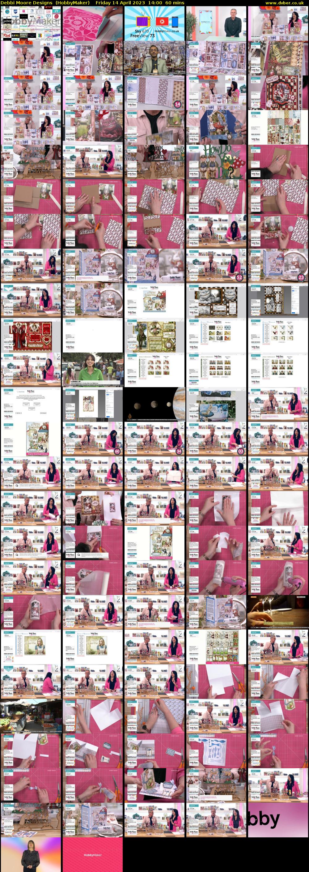 Debbi Moore Designs  (HobbyMaker) Friday 14 April 2023 14:00 - 15:00