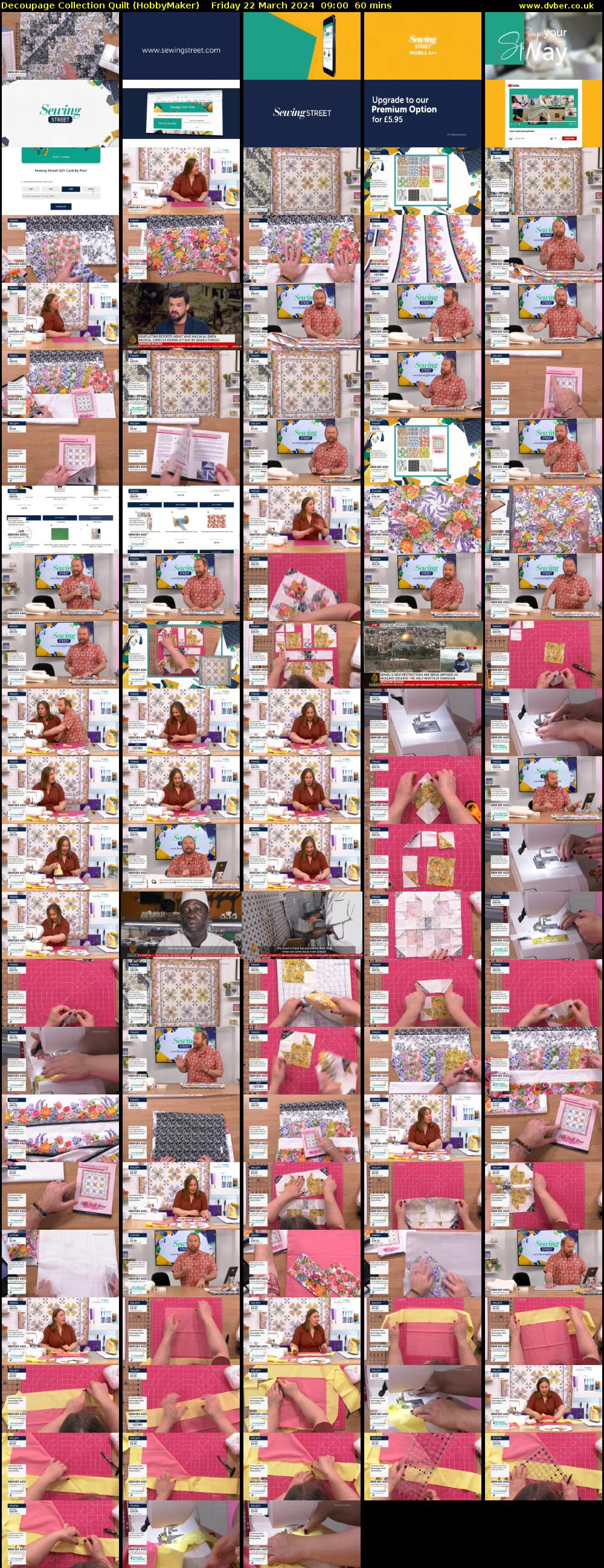 Decoupage Collection Quilt (HobbyMaker) Friday 22 March 2024 09:00 - 10:00