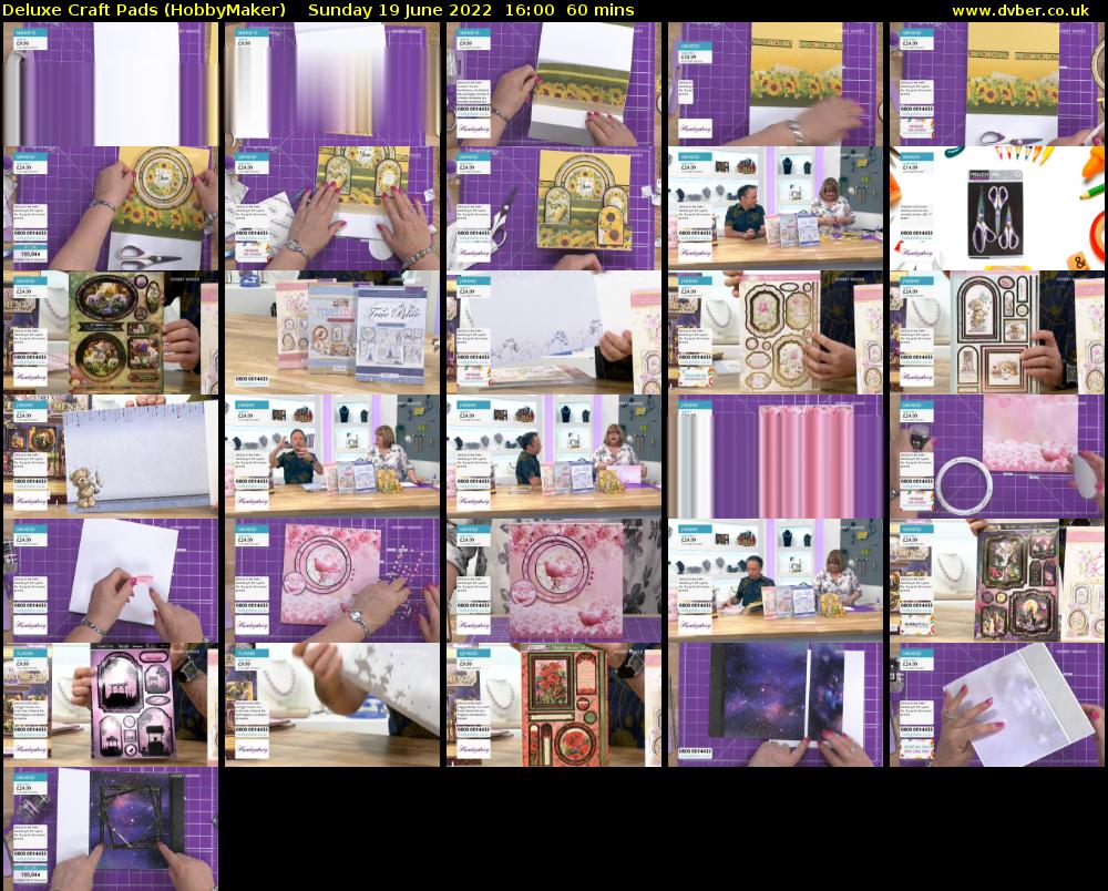 Deluxe Craft Pads (HobbyMaker) Sunday 19 June 2022 16:00 - 17:00