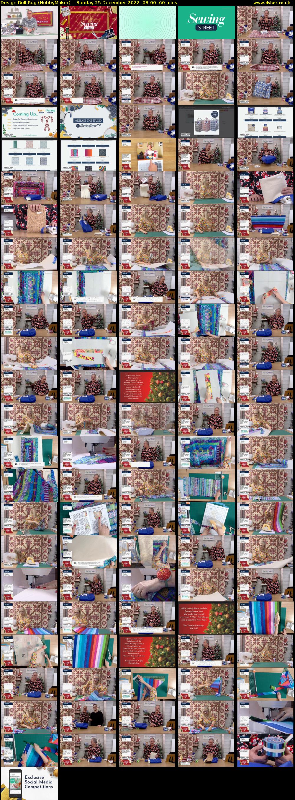 Design Roll Rug (HobbyMaker) Sunday 25 December 2022 08:00 - 09:00