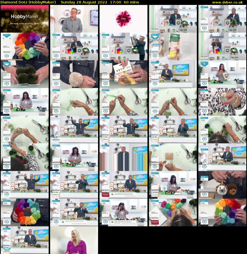 Diamond Dotz (HobbyMaker) Sunday 28 August 2022 17:00 - 18:00