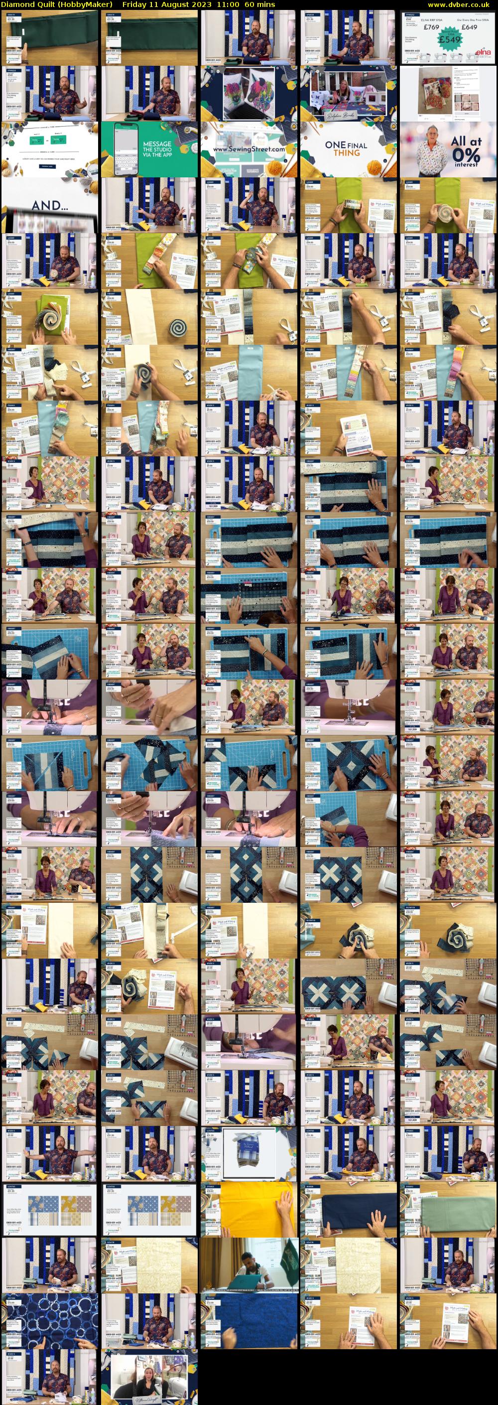Diamond Quilt (HobbyMaker) Friday 11 August 2023 11:00 - 12:00