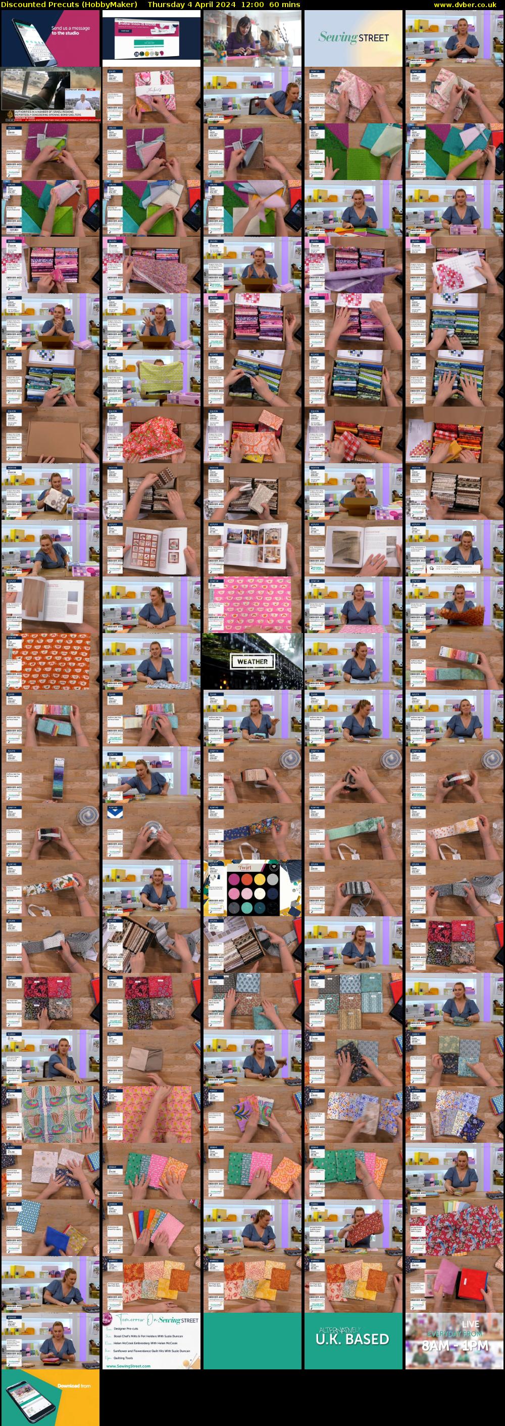 Discounted Precuts (HobbyMaker) Thursday 4 April 2024 12:00 - 13:00