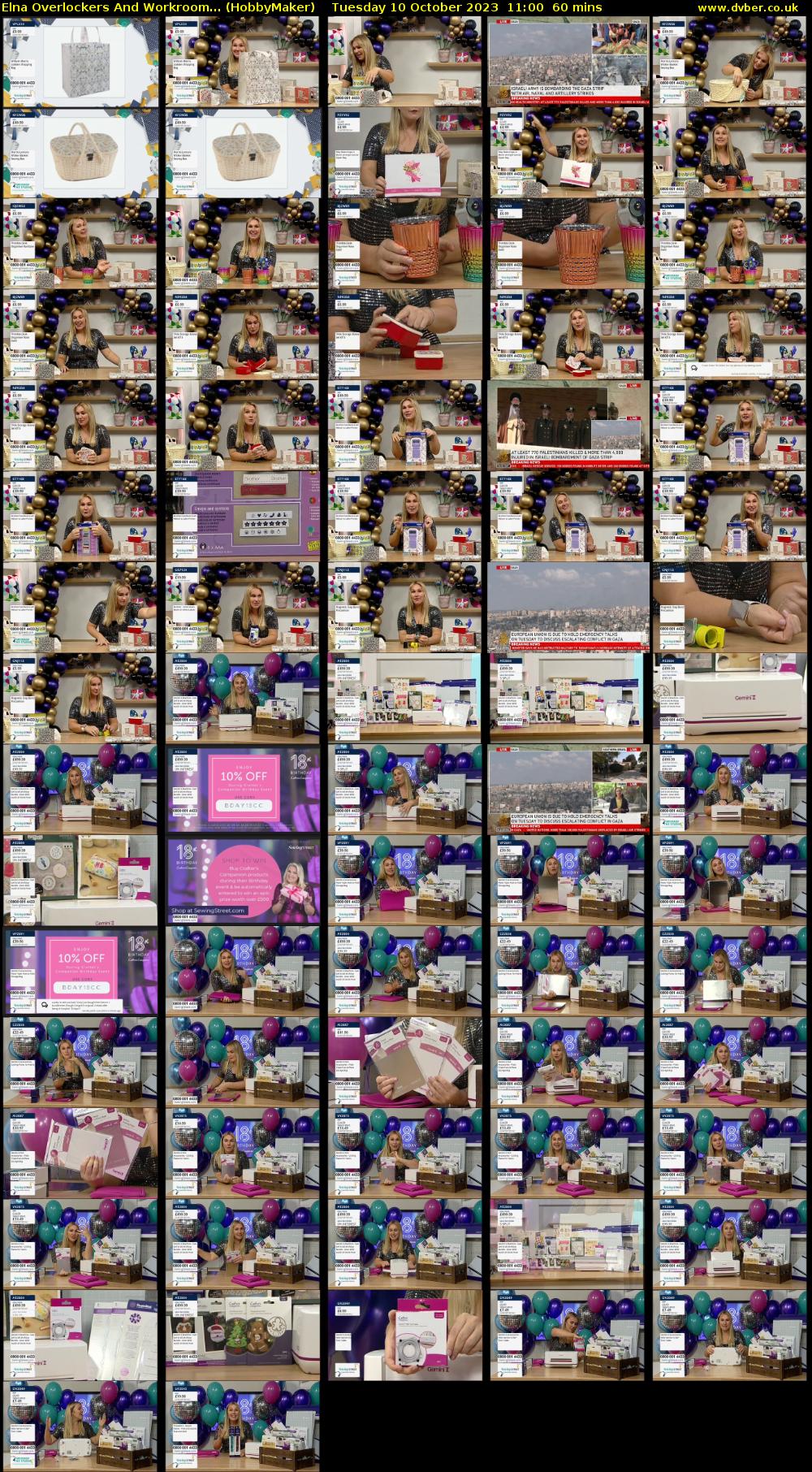 Elna Overlockers And Workroom... (HobbyMaker) Tuesday 10 October 2023 11:00 - 12:00
