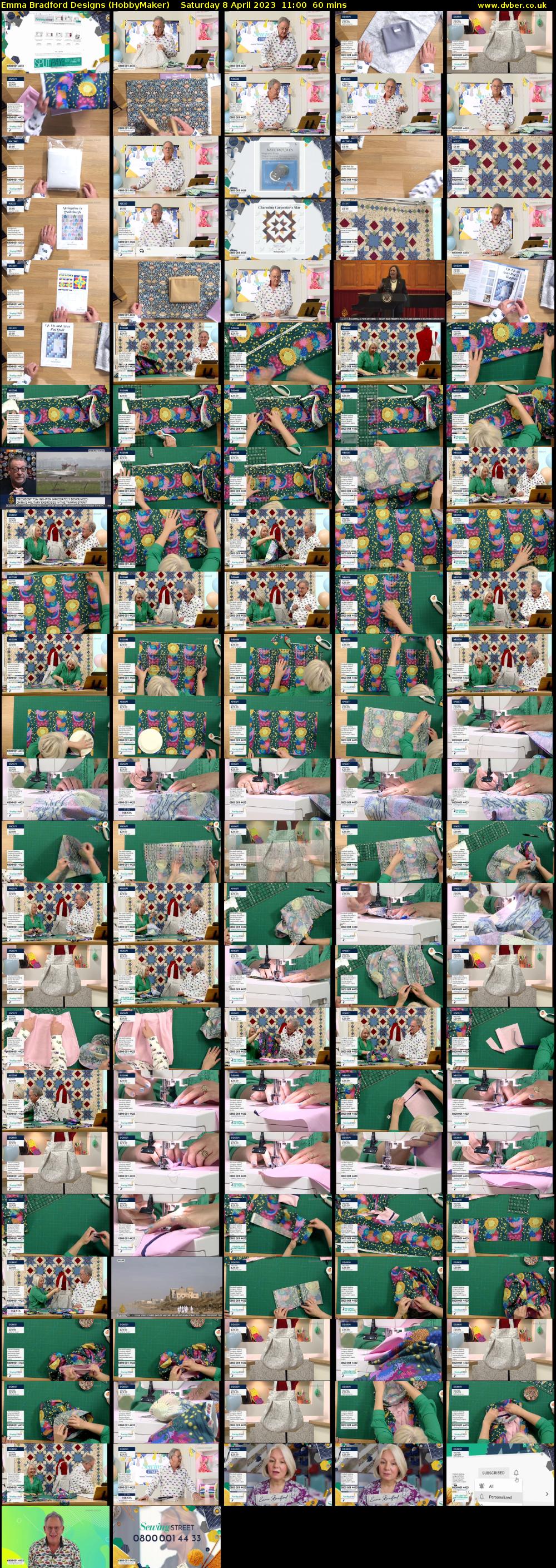 Emma Bradford Designs (HobbyMaker) Saturday 8 April 2023 11:00 - 12:00