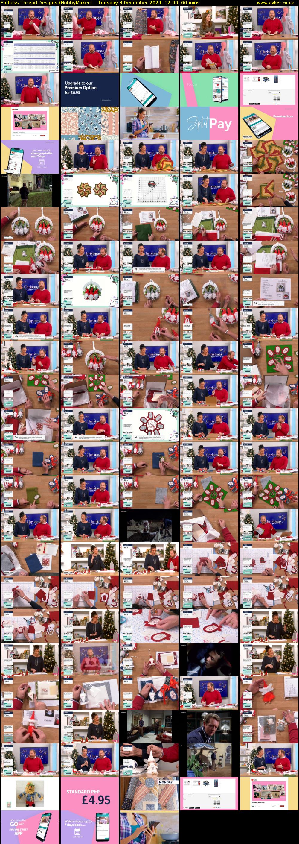 Endless Thread Designs (HobbyMaker) Tuesday 3 December 2024 12:00 - 13:00
