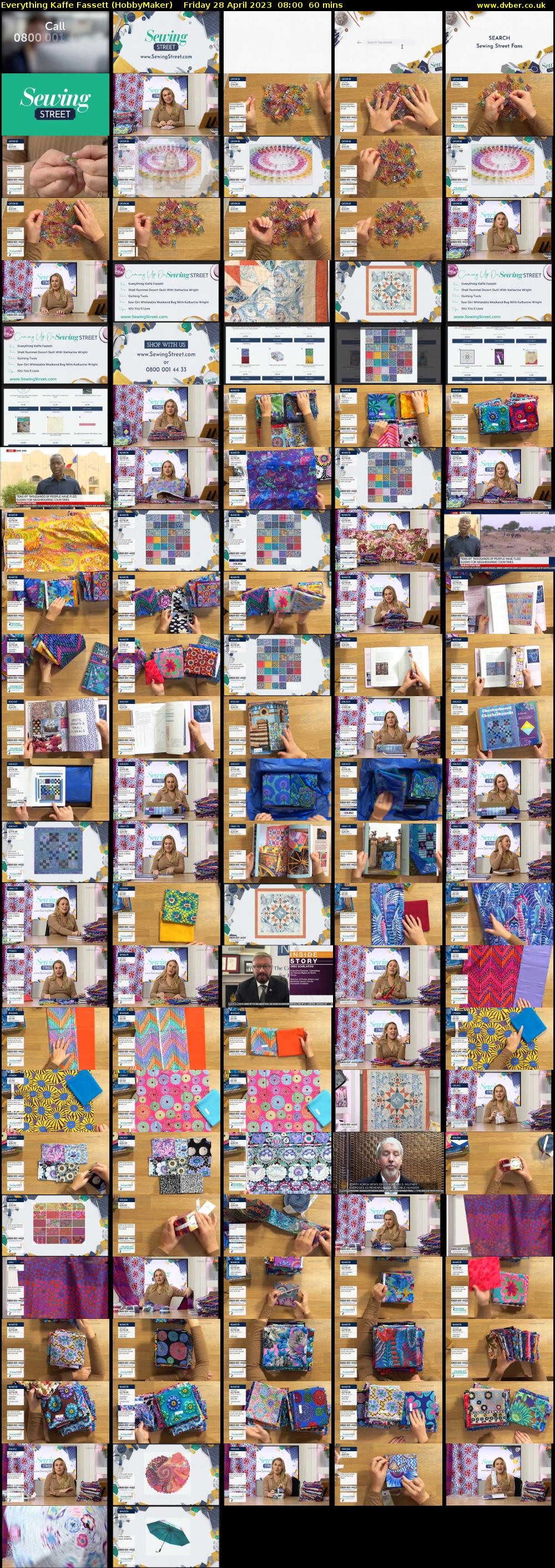 Everything Kaffe Fassett (HobbyMaker) Friday 28 April 2023 08:00 - 09:00