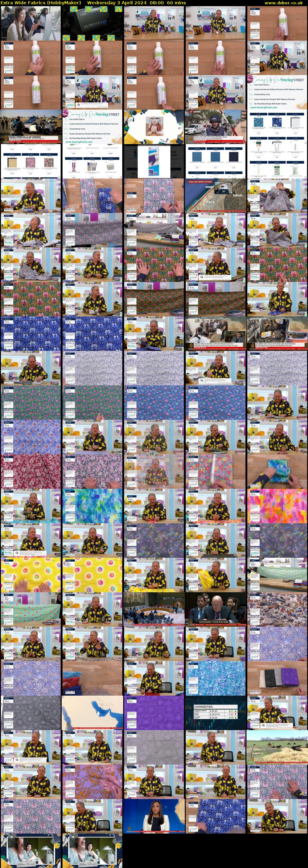 Extra Wide Fabrics (HobbyMaker) Wednesday 3 April 2024 08:00 - 09:00