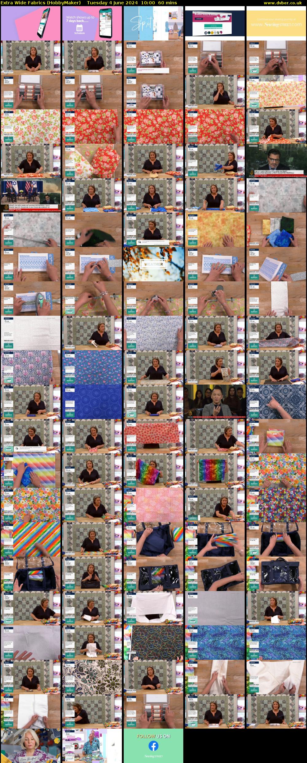 Extra Wide Fabrics (HobbyMaker) Tuesday 4 June 2024 10:00 - 11:00