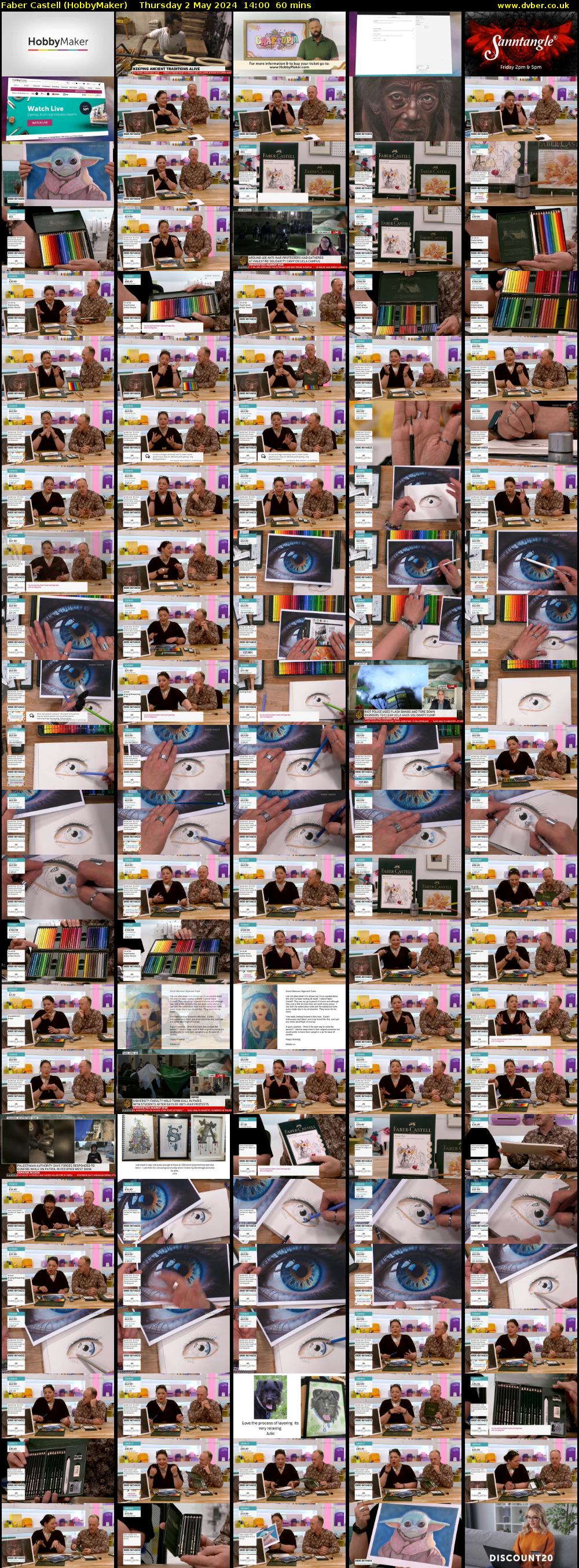 Faber Castell (HobbyMaker) Thursday 2 May 2024 14:00 - 15:00