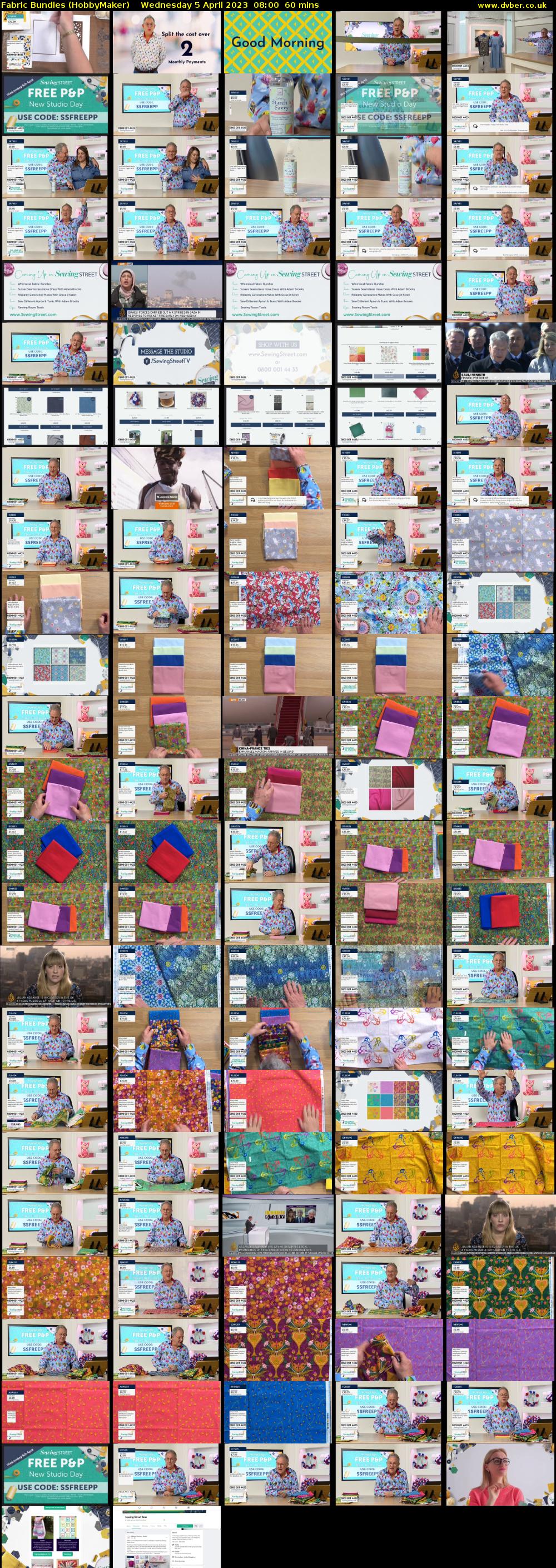 Fabric Bundles (HobbyMaker) Wednesday 5 April 2023 08:00 - 09:00