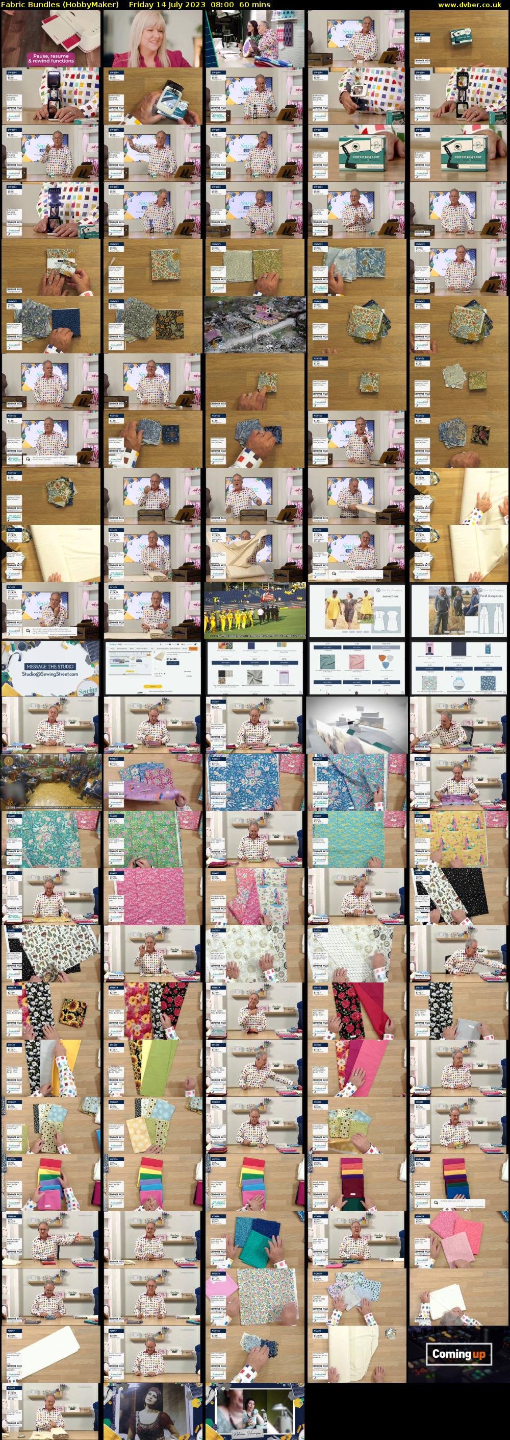 Fabric Bundles (HobbyMaker) Friday 14 July 2023 08:00 - 09:00