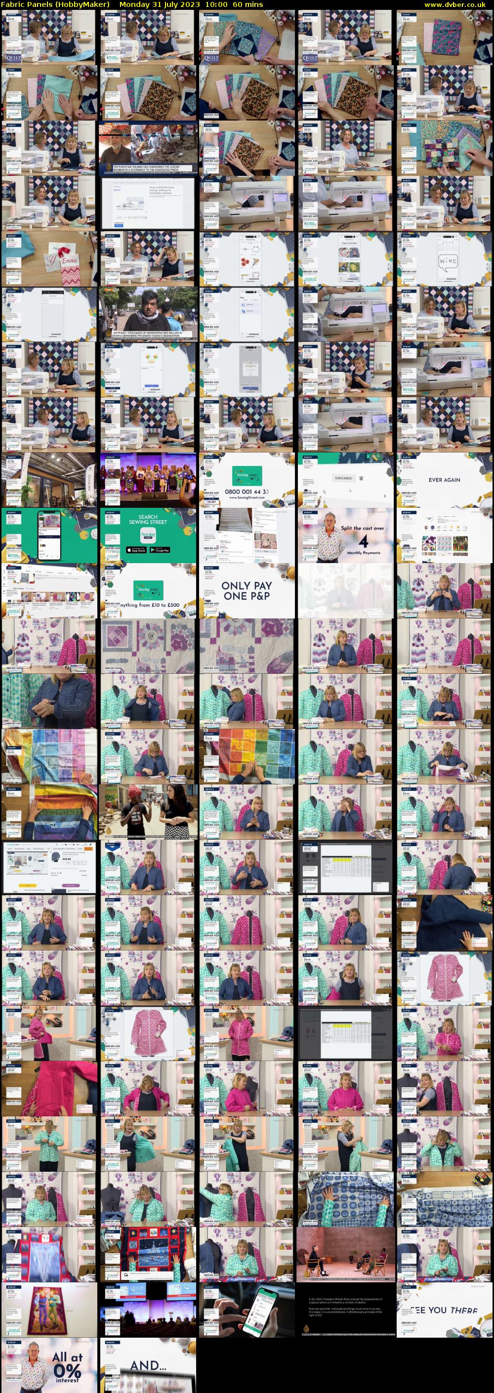Fabric Panels (HobbyMaker) Monday 31 July 2023 10:00 - 11:00