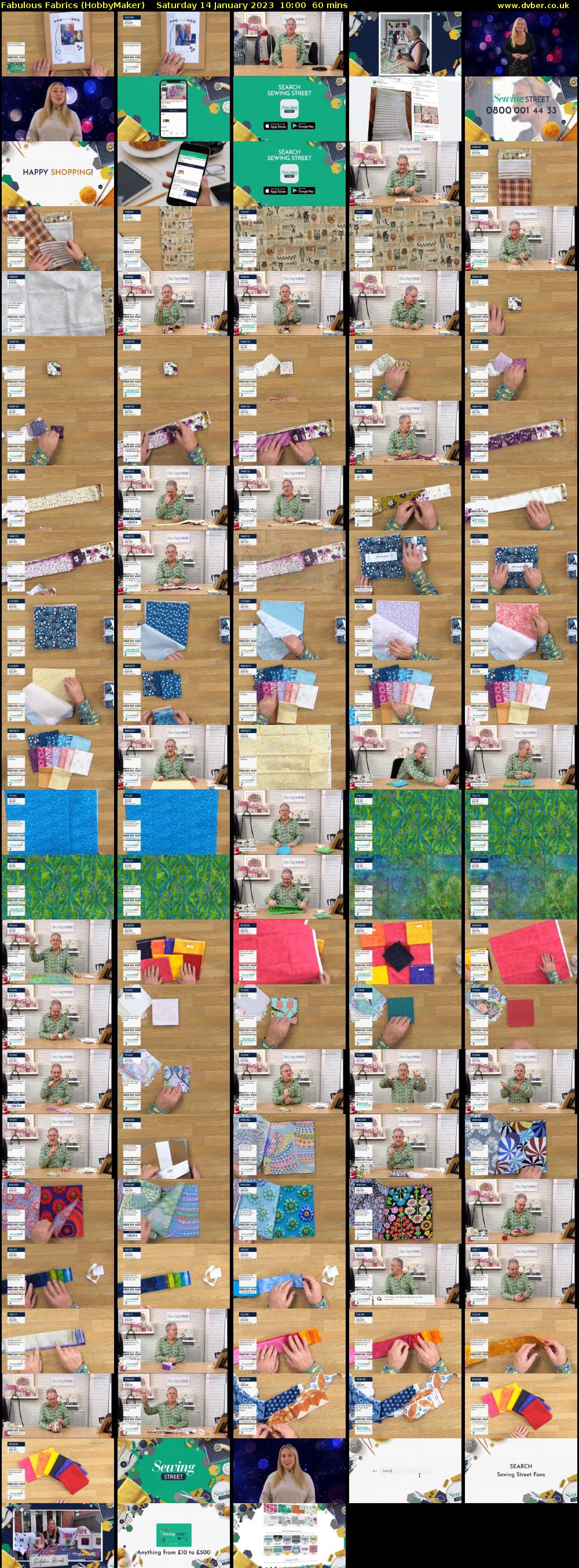 Fabulous Fabrics (HobbyMaker) Saturday 14 January 2023 10:00 - 11:00