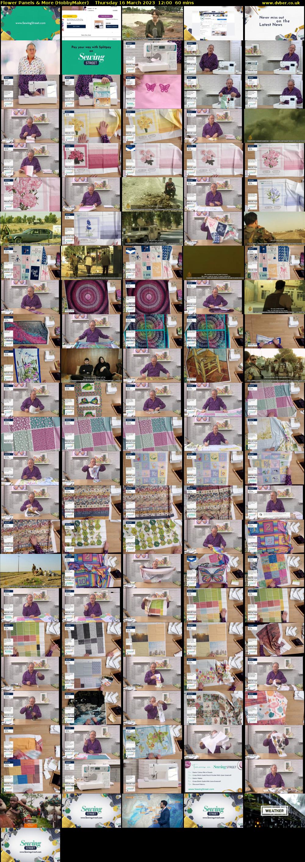 Flower Panels & More (HobbyMaker) Thursday 16 March 2023 12:00 - 13:00