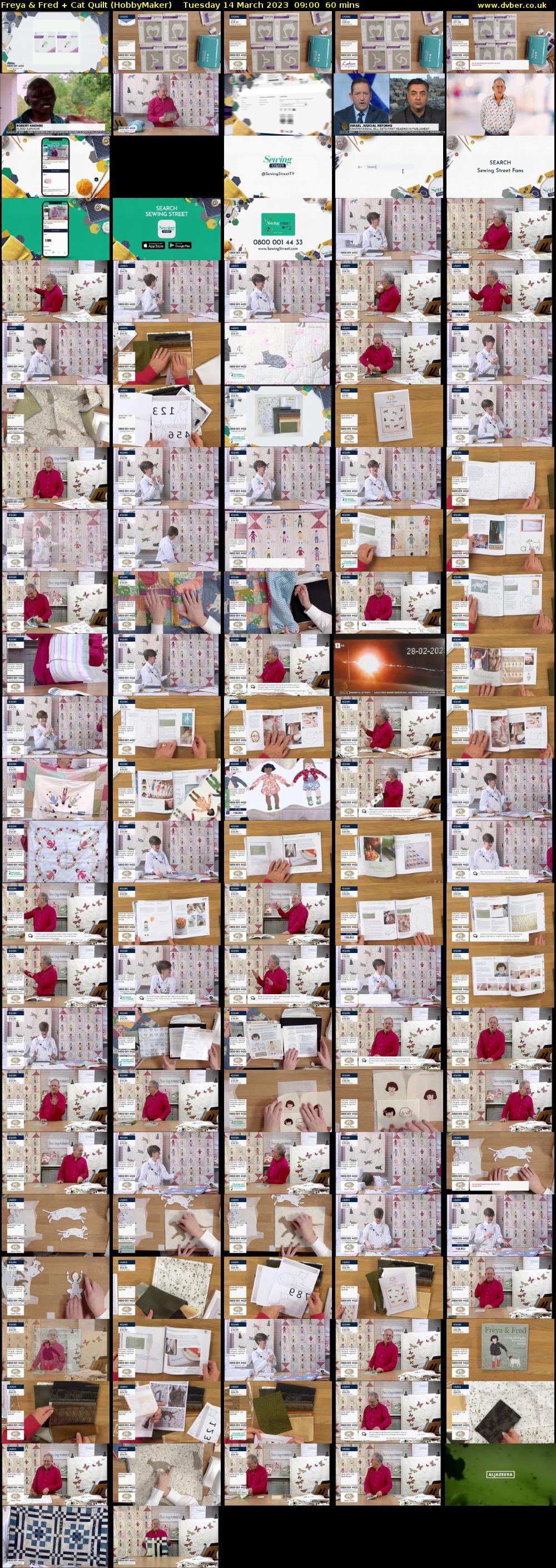 Freya & Fred + Cat Quilt (HobbyMaker) Tuesday 14 March 2023 09:00 - 10:00