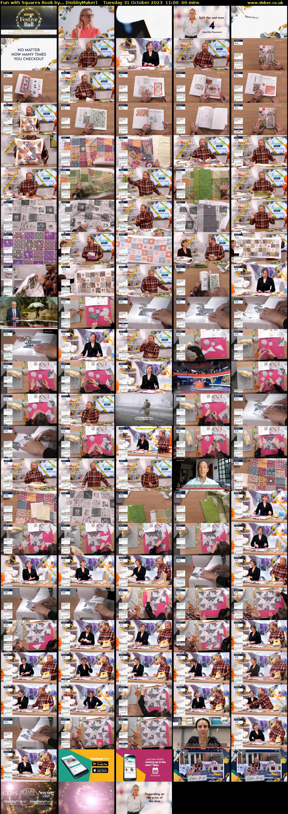 Fun with Squares Book by... (HobbyMaker) Tuesday 31 October 2023 11:00 - 12:00