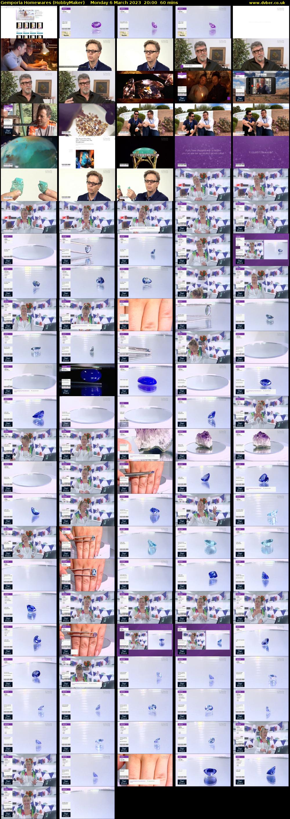 Gemporia Homewares (HobbyMaker) Monday 6 March 2023 20:00 - 21:00