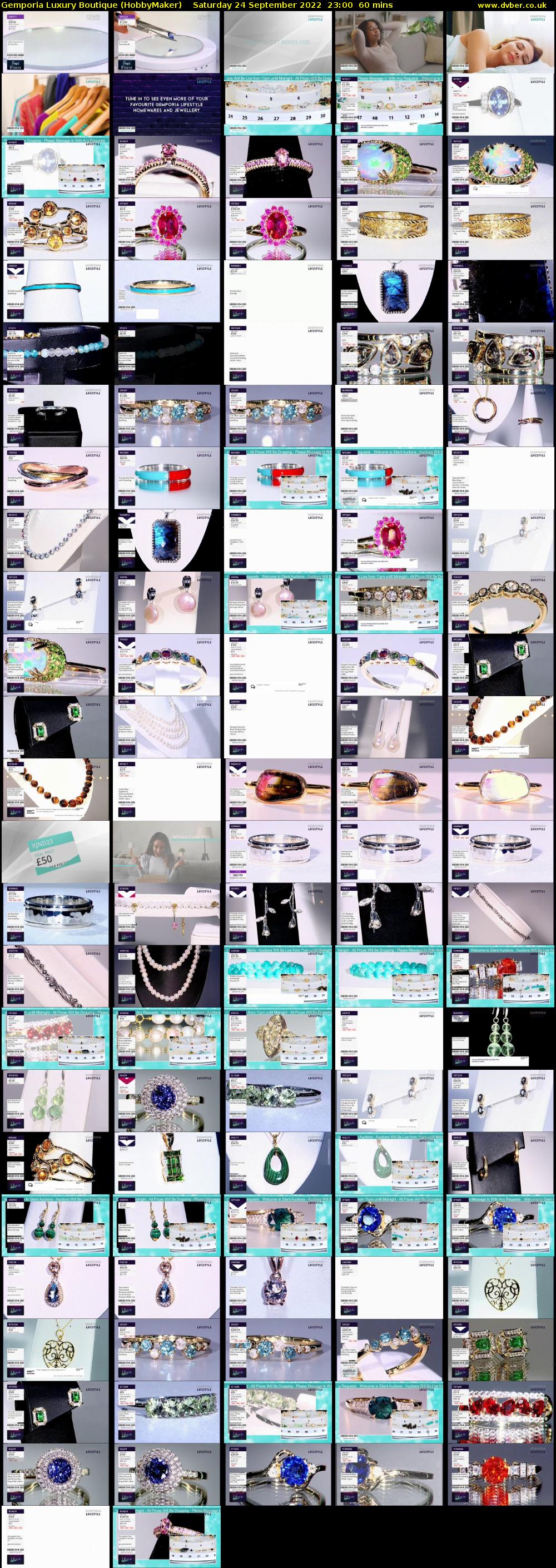 Gemporia Luxury Boutique (HobbyMaker) Saturday 24 September 2022 23:00 - 00:00