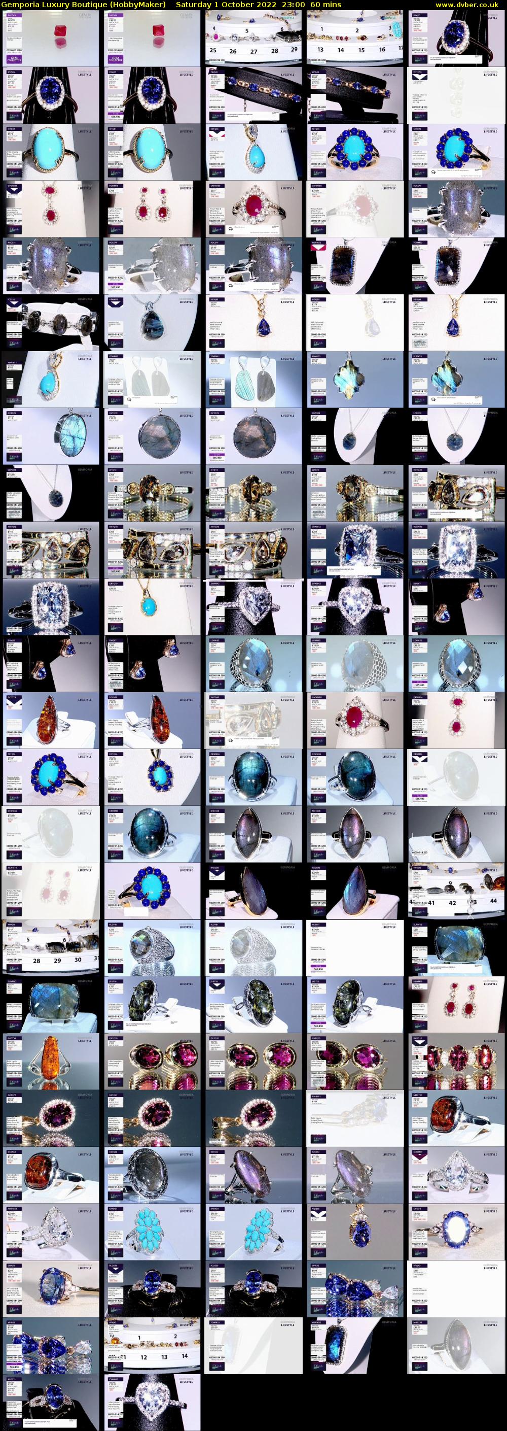 Gemporia Luxury Boutique (HobbyMaker) Saturday 1 October 2022 23:00 - 00:00