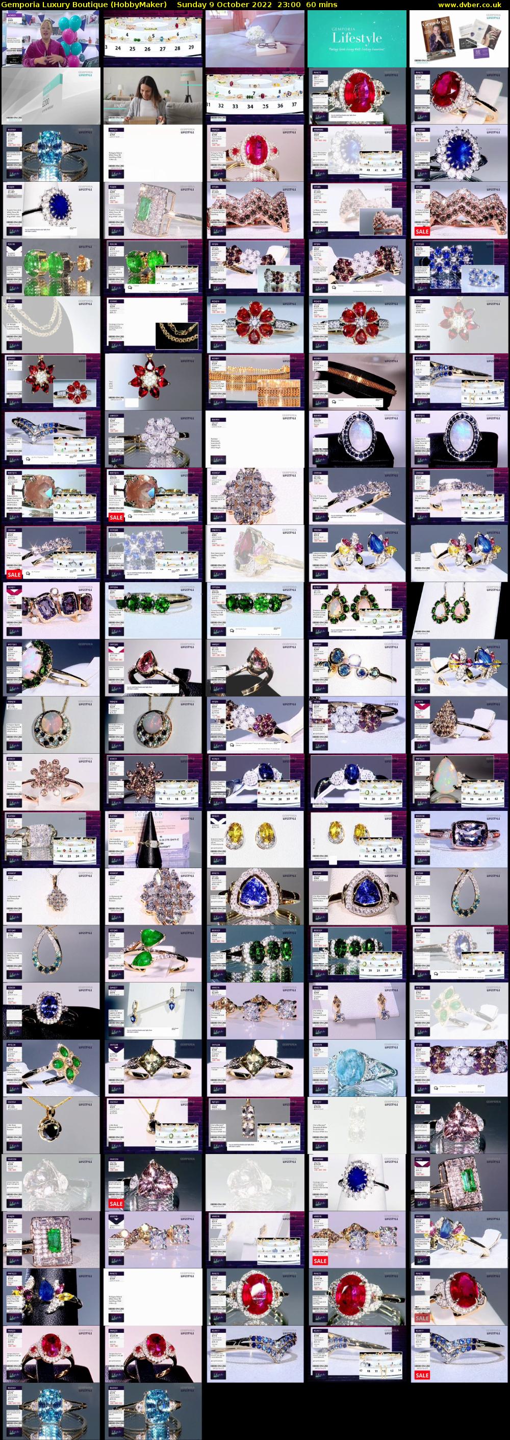 Gemporia Luxury Boutique (HobbyMaker) Sunday 9 October 2022 23:00 - 00:00
