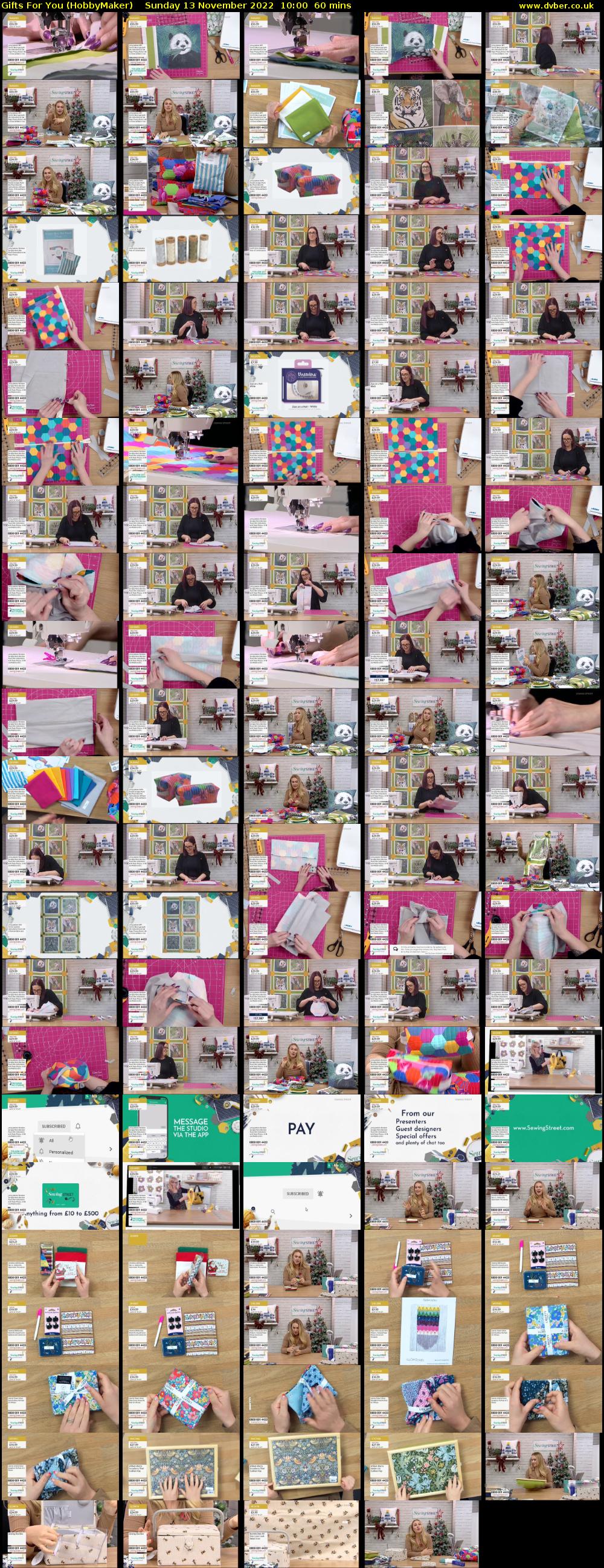 Gifts For You (HobbyMaker) Sunday 13 November 2022 10:00 - 11:00