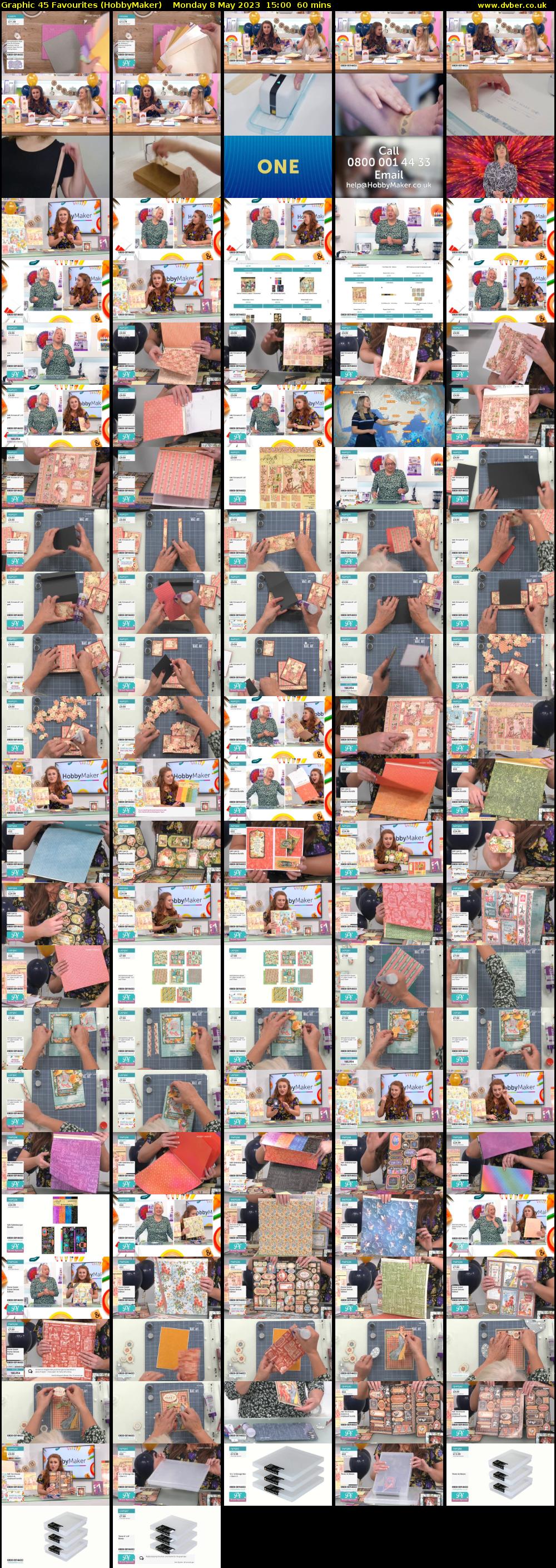 Graphic 45 Favourites (HobbyMaker) Monday 8 May 2023 15:00 - 16:00
