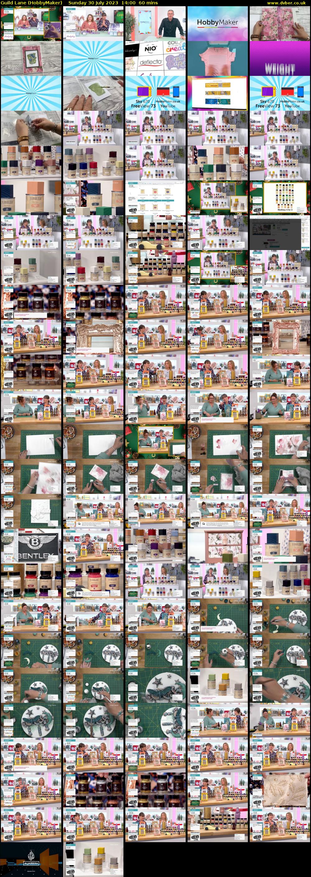 Guild Lane (HobbyMaker) Sunday 30 July 2023 14:00 - 15:00