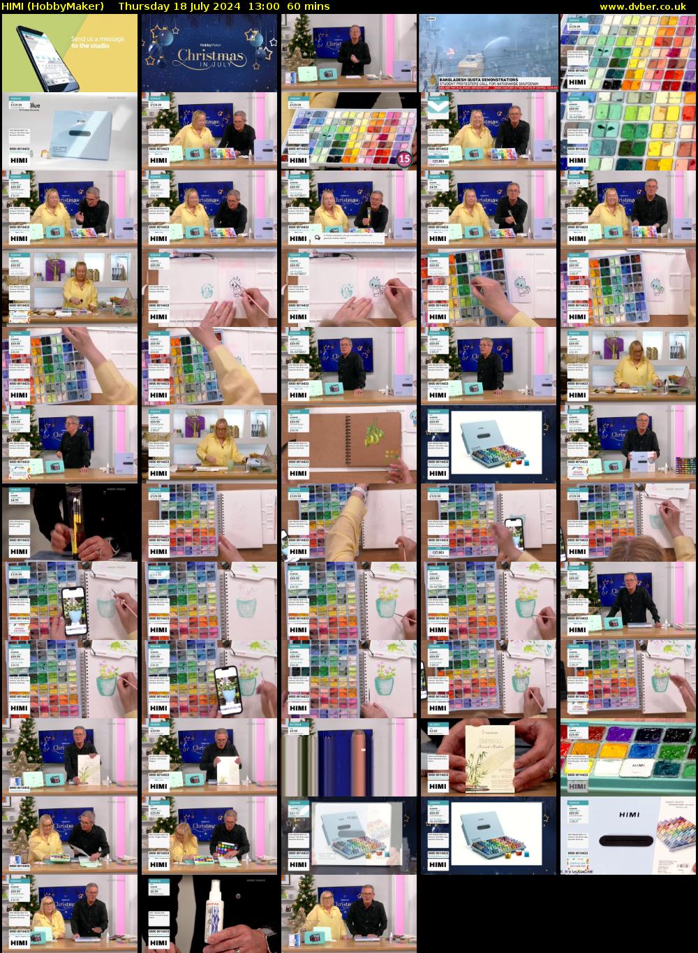 HIMI (HobbyMaker) Thursday 18 July 2024 13:00 - 14:00