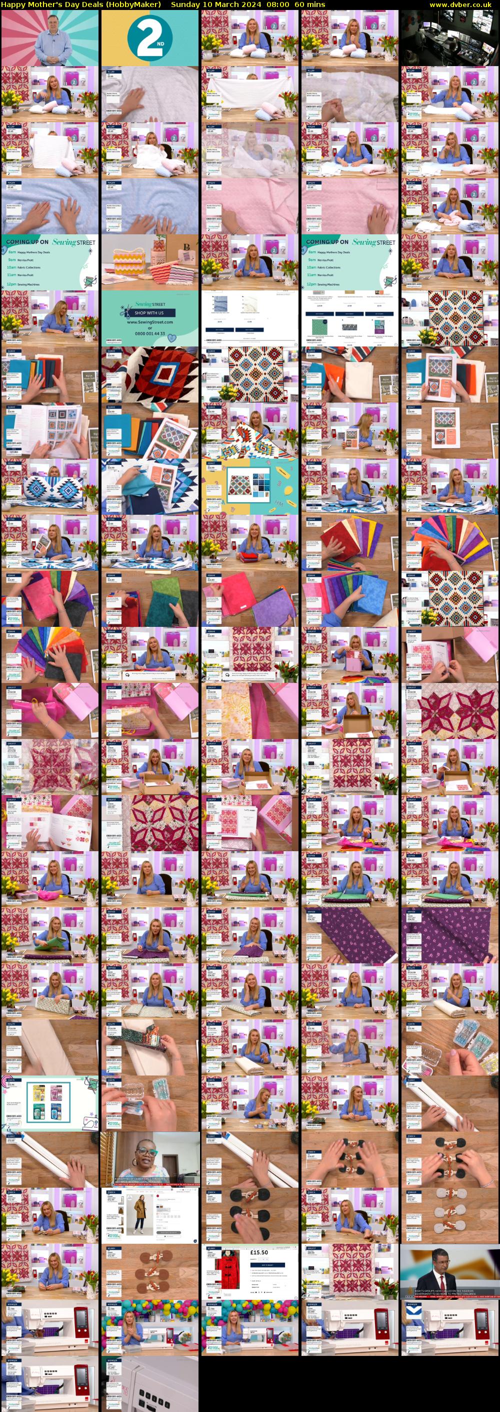 Happy Mother's Day Deals (HobbyMaker) Sunday 10 March 2024 08:00 - 09:00