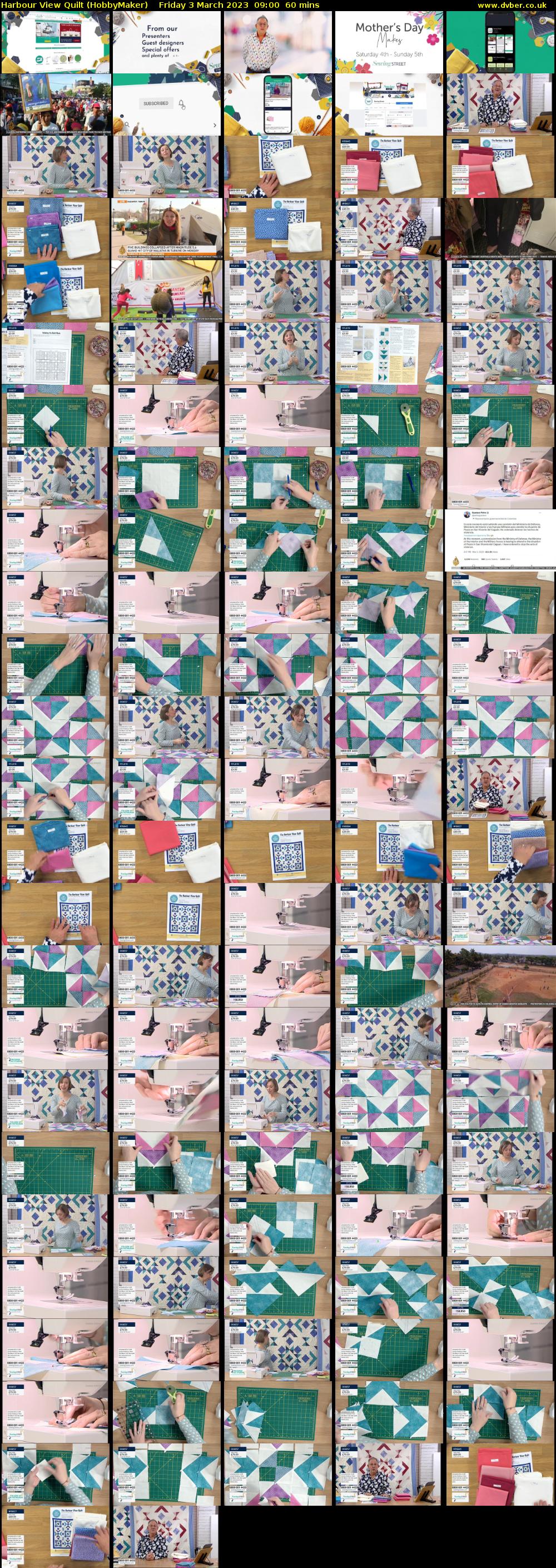 Harbour View Quilt (HobbyMaker) Friday 3 March 2023 09:00 - 10:00