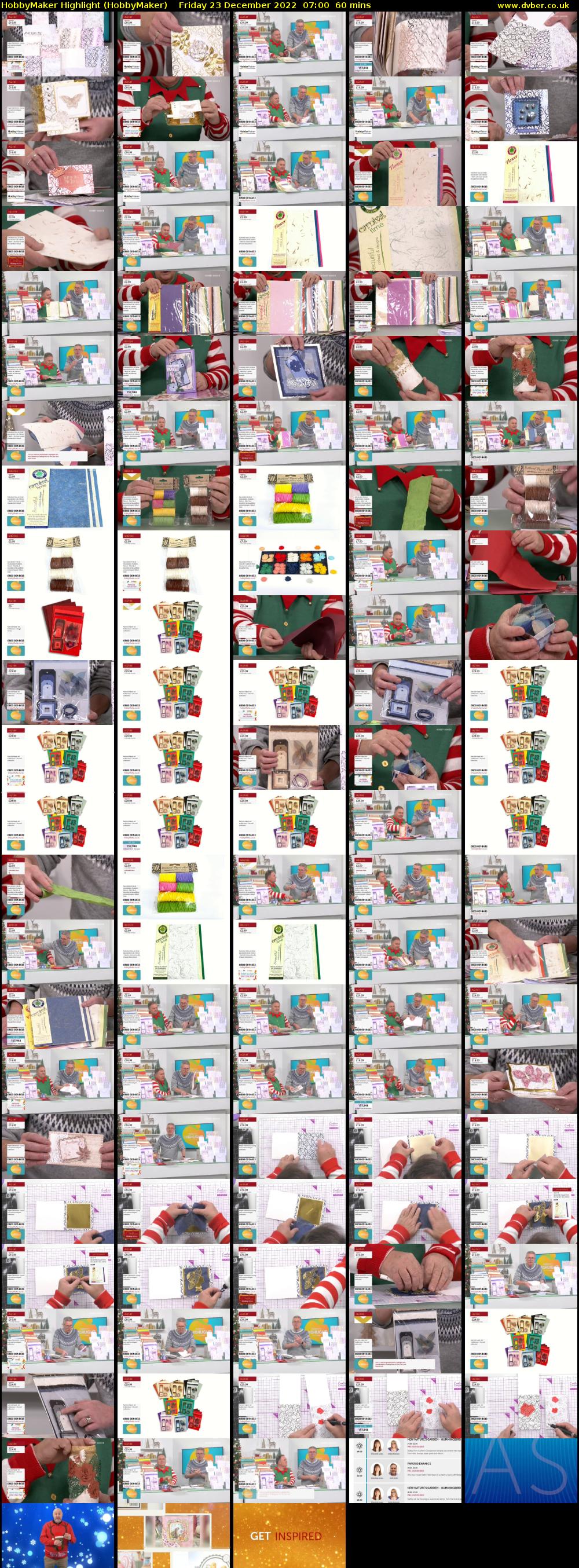 HobbyMaker Highlight (HobbyMaker) Friday 23 December 2022 07:00 - 08:00