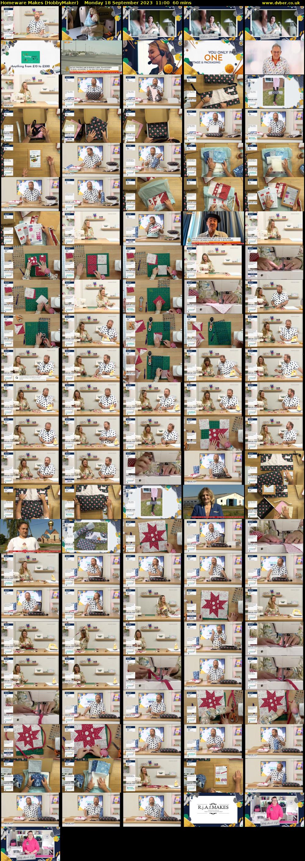 Homeware Makes (HobbyMaker) Monday 18 September 2023 11:00 - 12:00