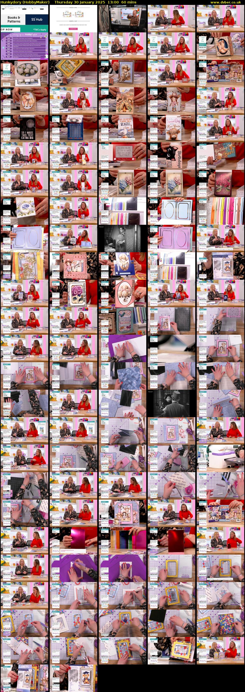 Hunkydory (HobbyMaker) Thursday 30 January 2025 13:00 - 14:00